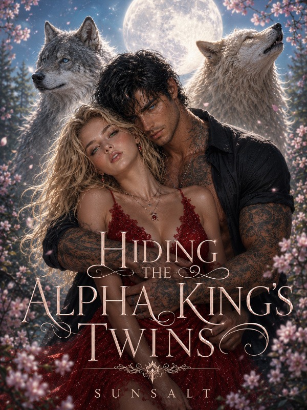 Portada de Hiding The Alpha King's Twins