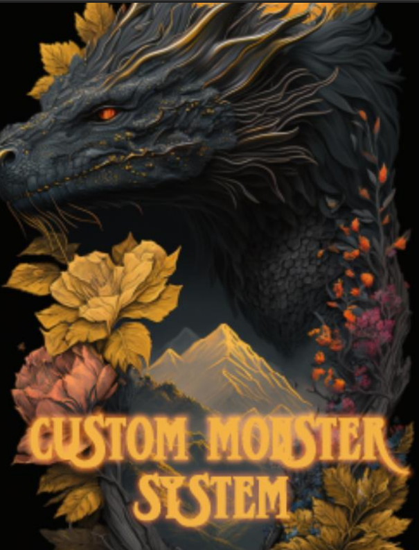 Portada de Custom monster system