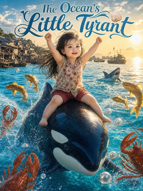 Portada de The Ocean's Little Tyrant: A Mermaid Baby Conquers the 80s